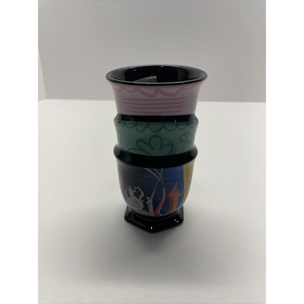 Disney Alice in Wonderland MUG by Mary Blair Stacked Teacups Mad Hatter New - Picture 2 of 4